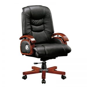 Ghế giám đốc tay gỗ ngả lưng W026B với thiết kế vững chắc cùng chất liệu da cao cấp khẳng định phong cách văn phòng đẹp. Chiếc ghế với độ ngả vừa phải giúp bạn có thể nghỉ ngơi sau những giờ làm việc căng thẳng.