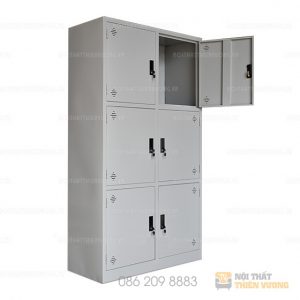 Tủ sắt 6 ngăn TVP-S18 Văn phòng của bạn sẽ không thể thiếu những mẫu tủ sắt 6 ngăn  đẹp được sử dụng để đựng đồ cá nhân, hồ sơ, tài liệu, tại các văn phòng, cơ quan, nhà hàng