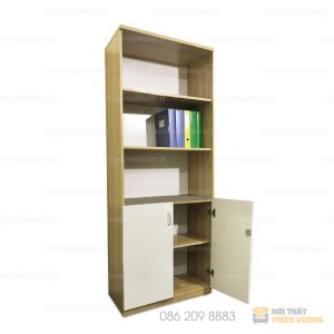 Tủ tài liệu 3 tầng trên và 2 cánh dưới thuộc dòng tủ  được sản xuất dựa trên công nghệ hiện đại,  được sử dụng chủ yếu trong các văn phòng có kiểu thiết kế nội thất hiện đại với màu sắc Vàng sáng, hoặc trắng kết màu gỗ